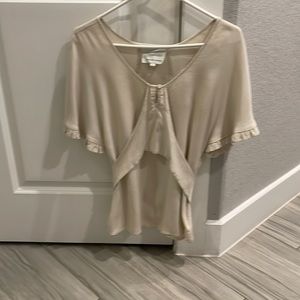 Crème classy blouse